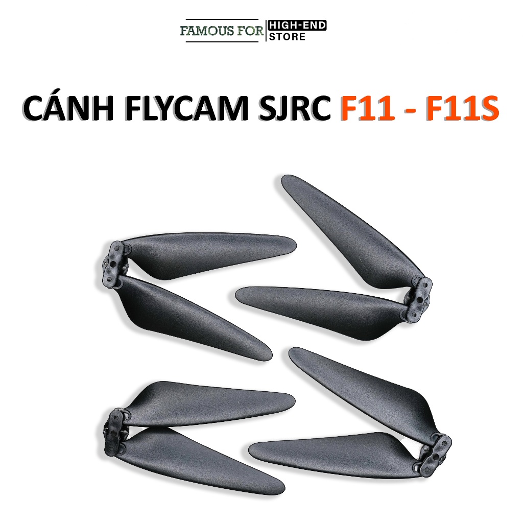 4 對(8 片葉子)翼 SJRC F11- F11S 用於 Flycam SJRC F11- F11S PRO