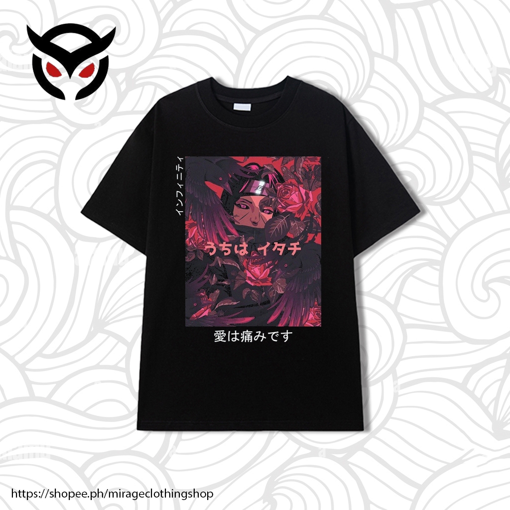 【美少女服裝店】《Bngo火影忍者設計系列》T恤(男/女)。 超大號