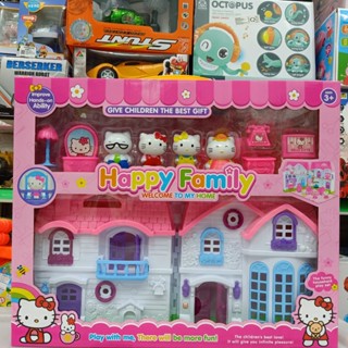 Hello Kitty 家庭模型玩具廚房模型兒童生日禮物女孩