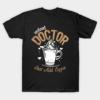 Doctor T 恤速溶只需添加咖啡 T 恤 - TEE15