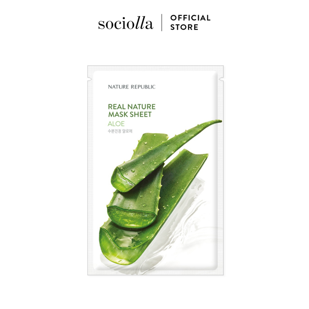 [贈品] Nature Republic Real Nature 蘆薈面膜 23Ml (IP04)