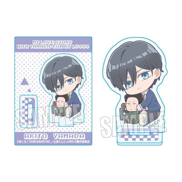 模型 Standee Gyugyutto Mini Stand Yamada-kun to Lv999 no Koi w