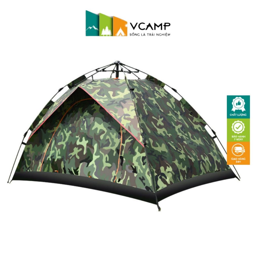 2-3人2門自抽野營帳篷,高品質防水,露營