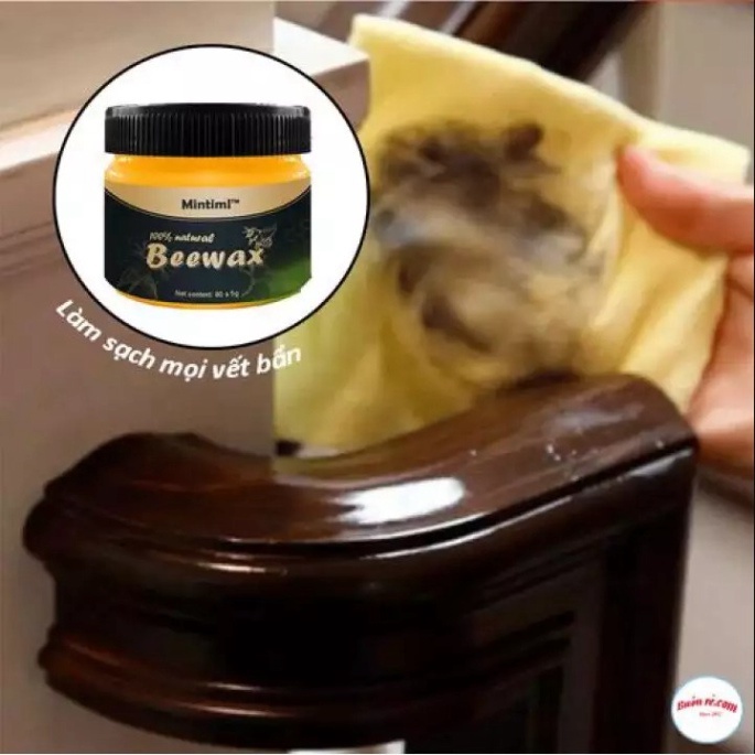 Beewax 天然蠟拋光家具拋光木製家具 - 木櫃 - 多用途木地板 1 號