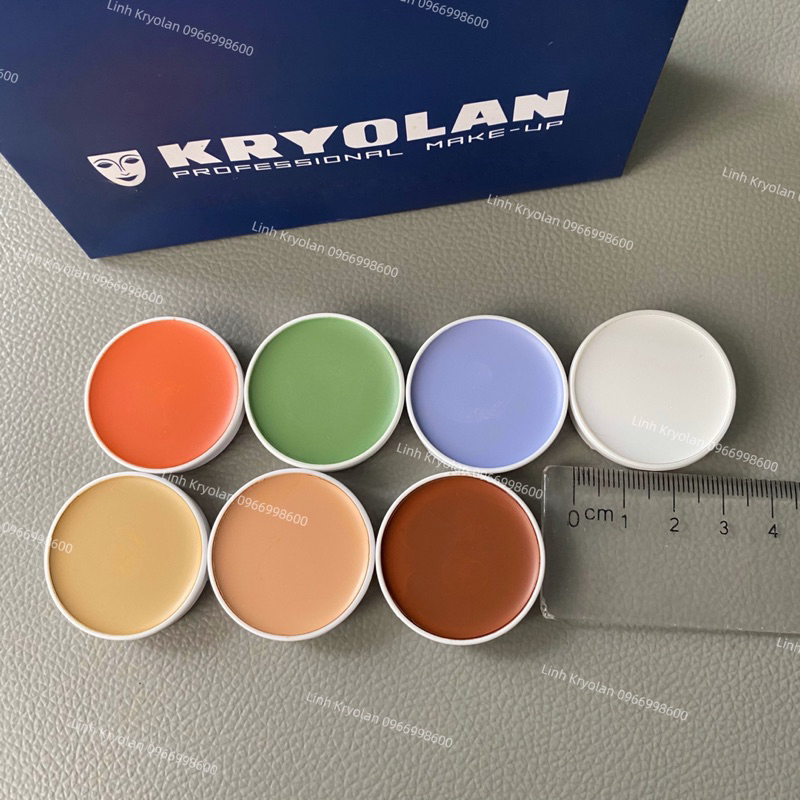 Kryolan 遮瑕膏補充裝 4g 全尺寸 Kryolan