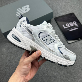 New Balance 530 白色灰色運動鞋(NBL 白色灰色)高品質 Lobo 運動鞋。