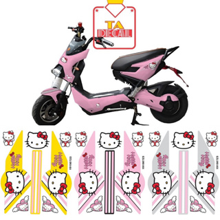 (多種顏色樣品)Hello Kitty X 搪瓷汽車郵票,4 層防水郵票