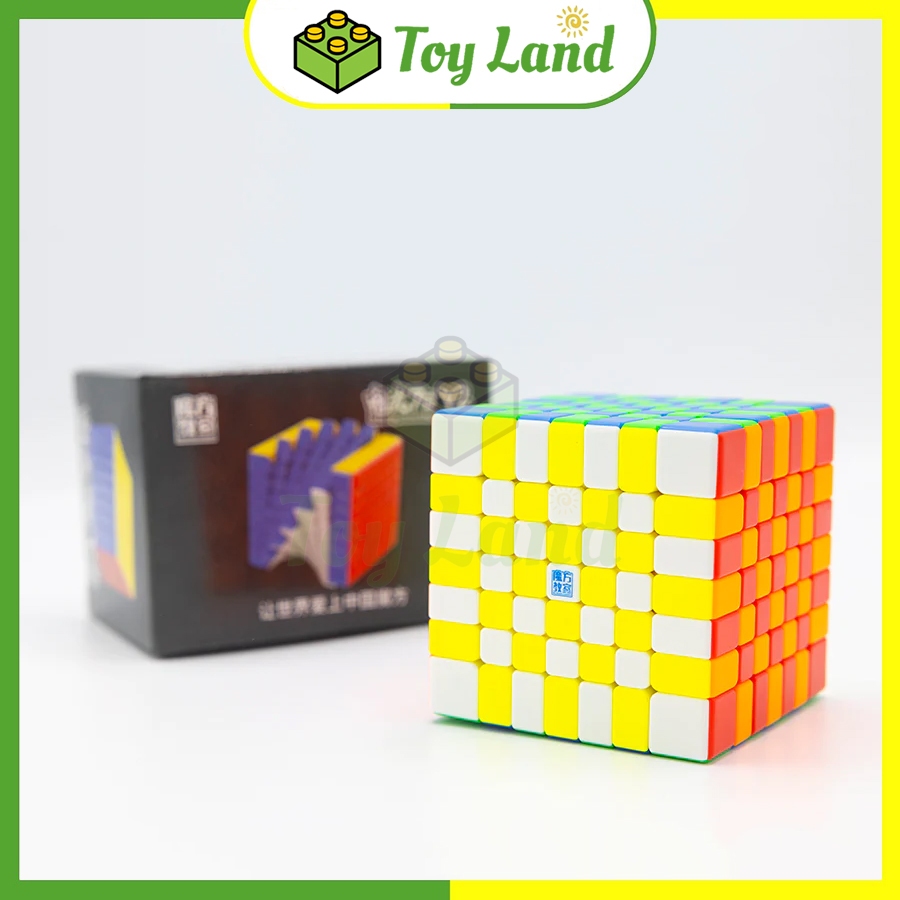 【V2版】魔方7x7魔域美龍7M V2磁力魔方7地板帶磁鐵兒童智力玩具開發思維7x7x7