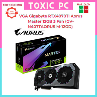 Vga 技嘉 RTX4070TI Aorus Master 12GB 3 風扇 (GV-N407TAORUS M-12G