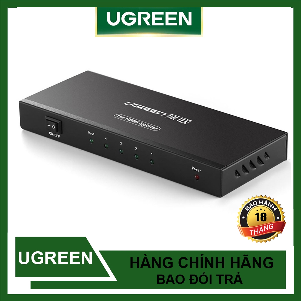 Ugreen 402 高品質標準 1.4 HDMI 分配器
