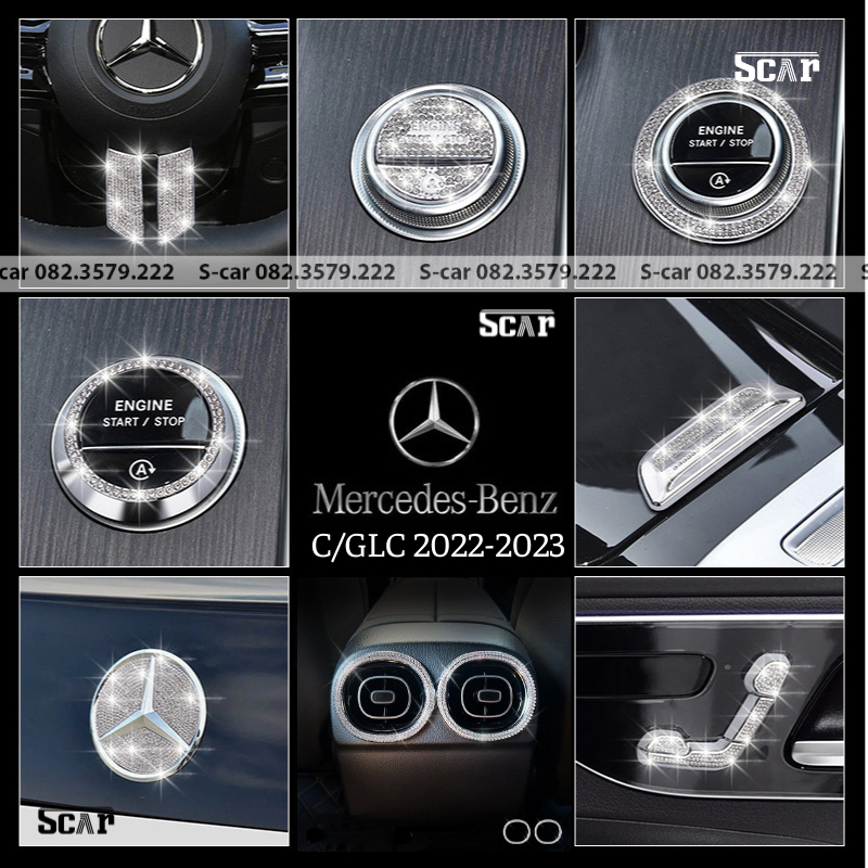 Mercedes C, GLC 2022-2023 - Scarvn 內飾石套件