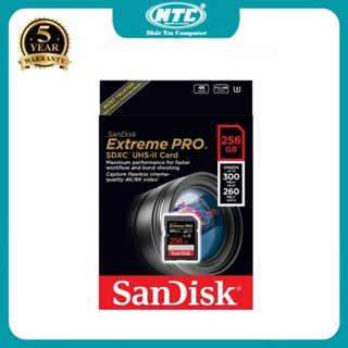 Sandisk Extreme Pro 2000X SDXC 256GB U3 V90 UHS-II 存儲卡讀取 300