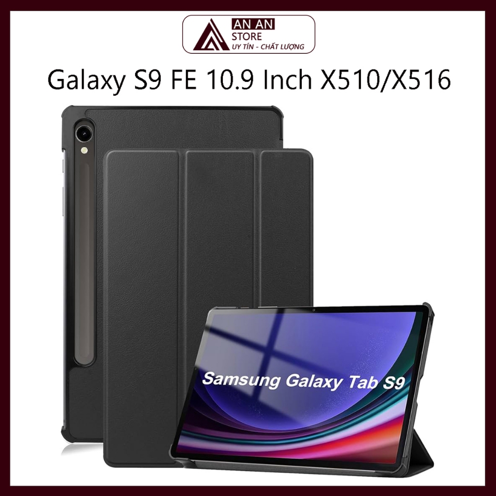 適用於三星 Galaxy S9 FE 10.9 英寸 X510 / X516 支持智能保護套平板電腦