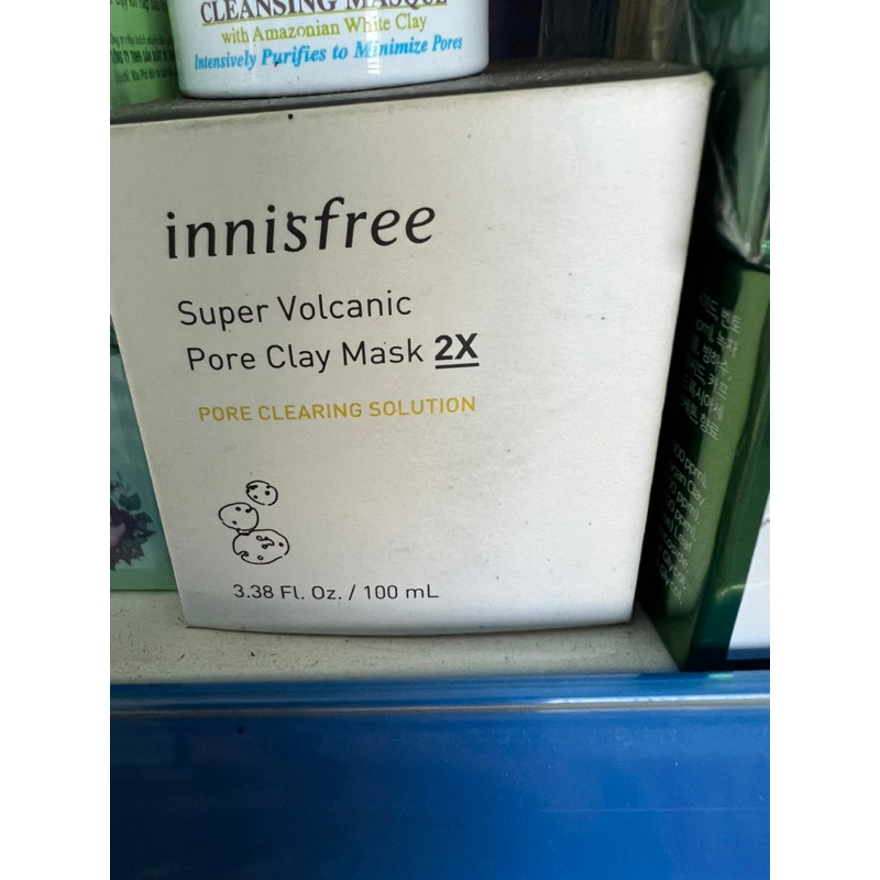 Innisfree 超級火山毛孔泥面膜 2X 100ML (新款)
