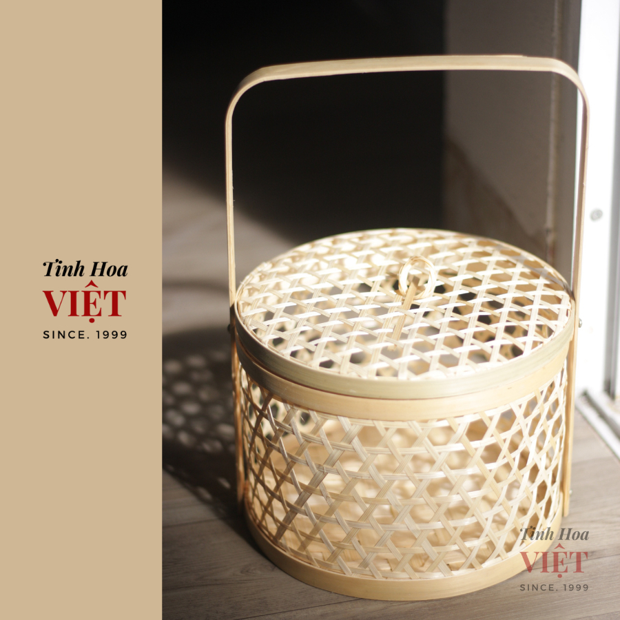 送禮的竹籃更精緻大膽的越南傳統物質