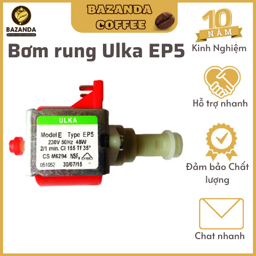 Ulka 振動泵 EP4 / EP5 48W 專用於小型咖啡機、濃縮咖啡機的電子泵