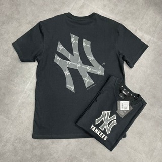(100% 真實承諾)new Era x MLB New York Yankees 黑色 T 恤 13520207 *