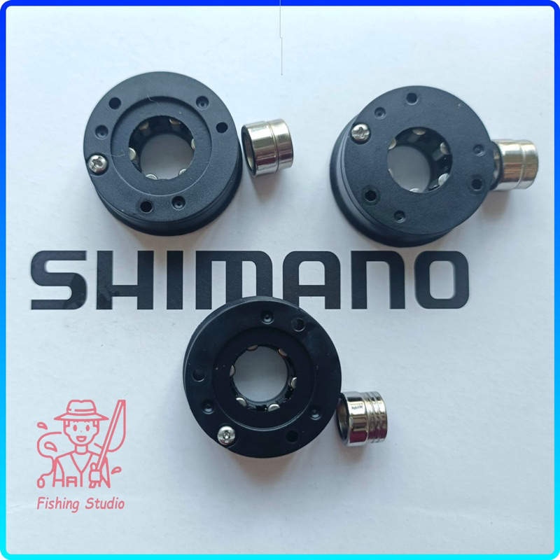 Shimano 旋轉卷線器滾輪離合器總成(反向回位銀組 + SHIMANO 釣魚機銷)