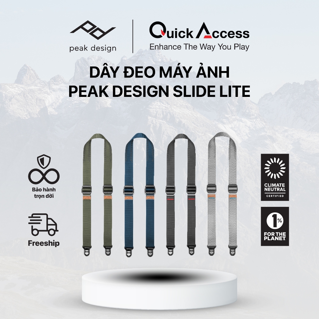 Peak Design Slide Lite 相機背帶 - 正品 - 終身