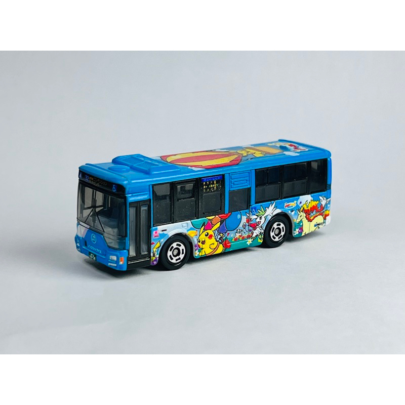 Hobby Store Tomica Pokemon Flying 皮卡丘沖繩巴士 2022 限定日本三菱扶桑藍(無盒)