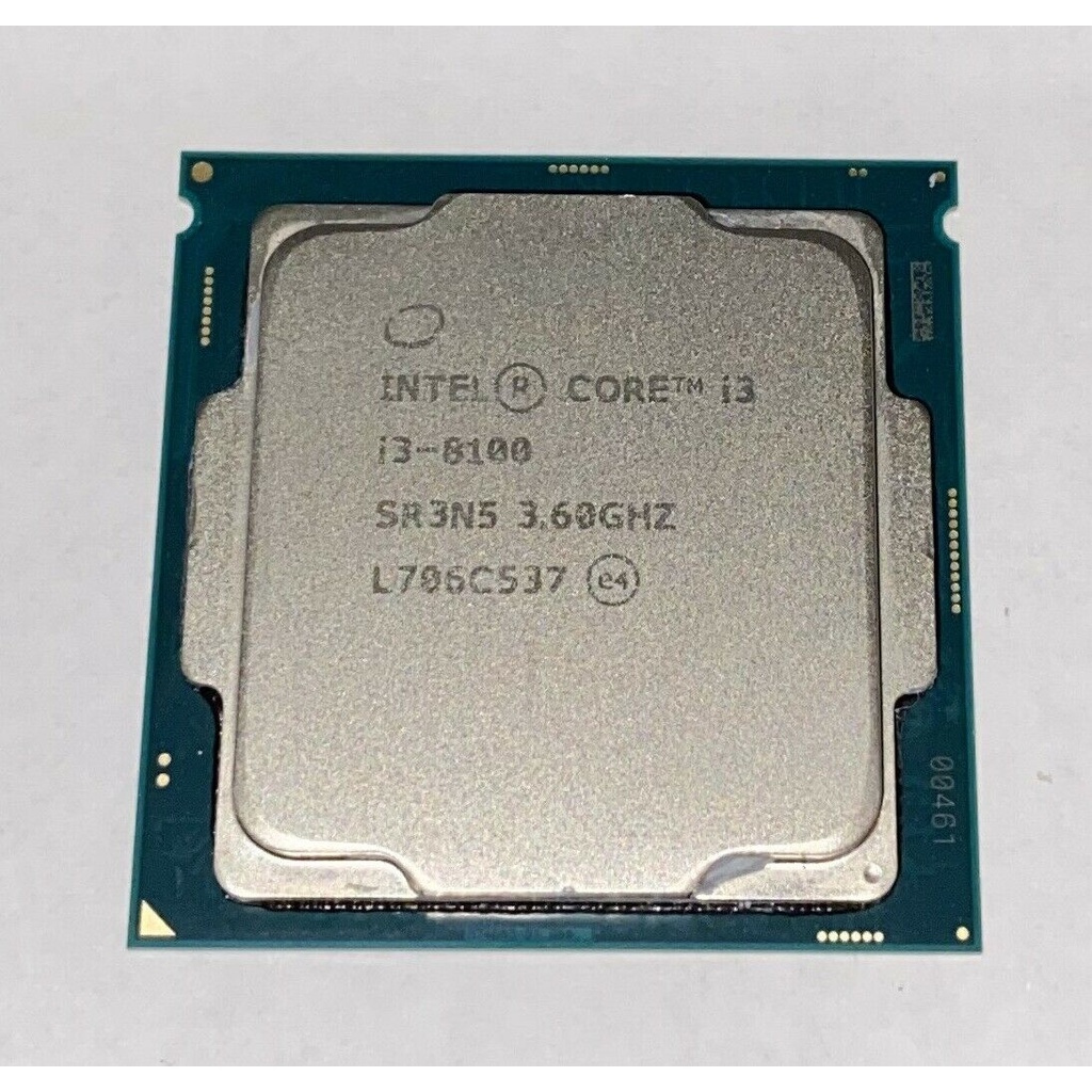 Intel Core i3-8100 CPU(二手)不帶風扇