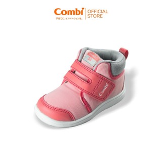 Combi S-Go 經典黑/粉塑形鞋底高領鞋 B2001