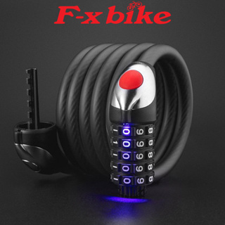 Lock 5 F-x Bike Rock.bros 不銹鋼電纜安全