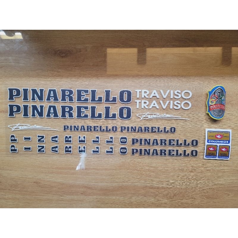 Pinarello traviso 復古固定自行車貼花郵票