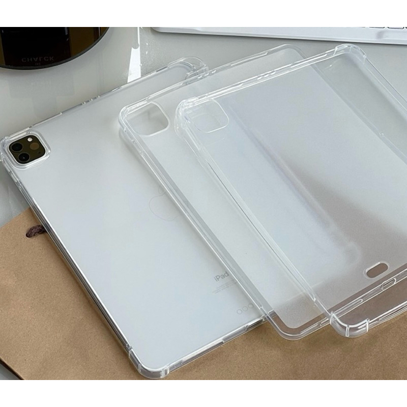 Ipad Pro 12.9 英寸 2020 / 21 /22 M1 M2 保護殼柔性透明防震 - 超便宜