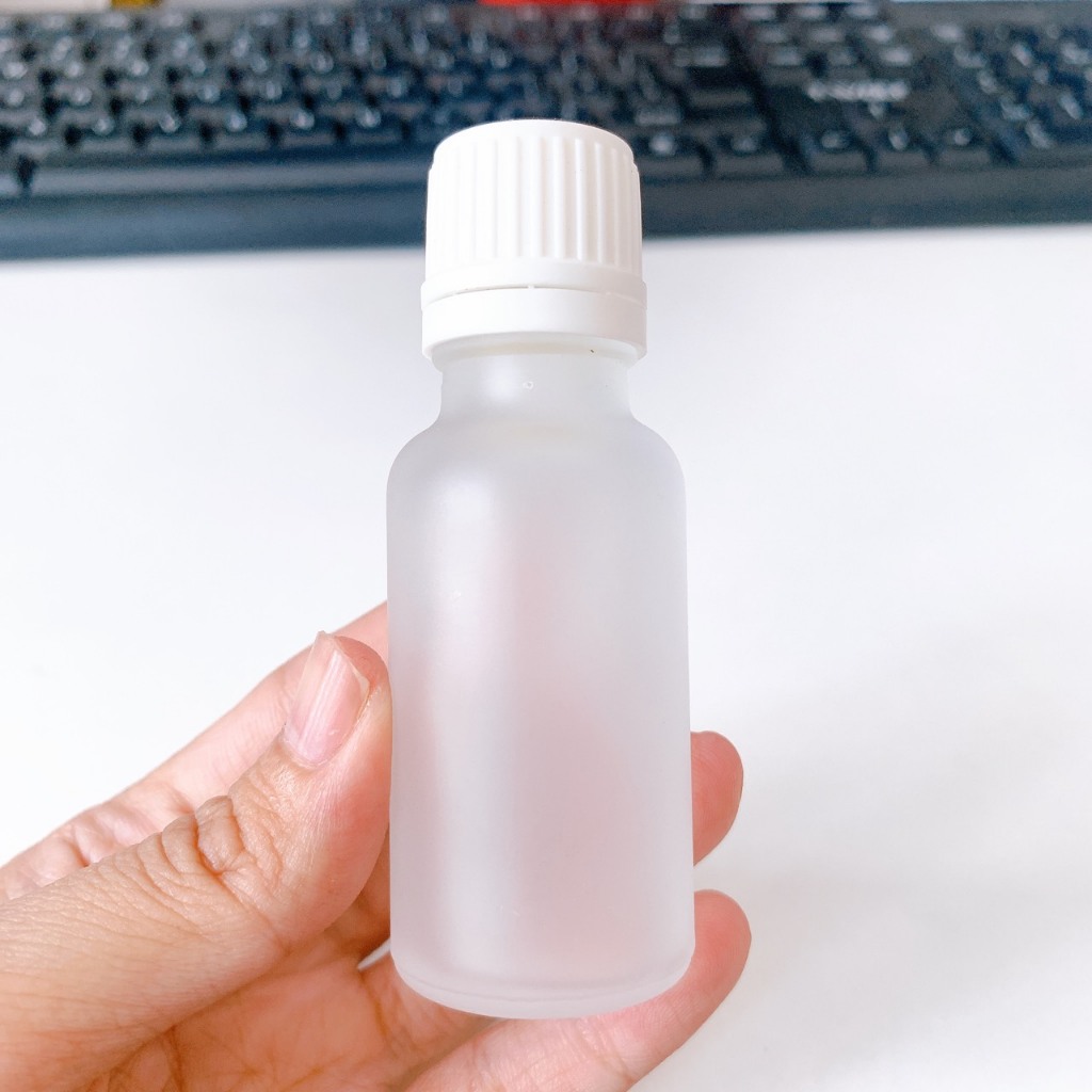 5ml - 100ML 扁平白蓋精油瓶,優質玻璃瓶提取精華