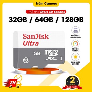 Sandisk 32GB / 64gb / 128GB 正品存儲卡,100mb /s 高速,適用於相機、手機、相機 -
