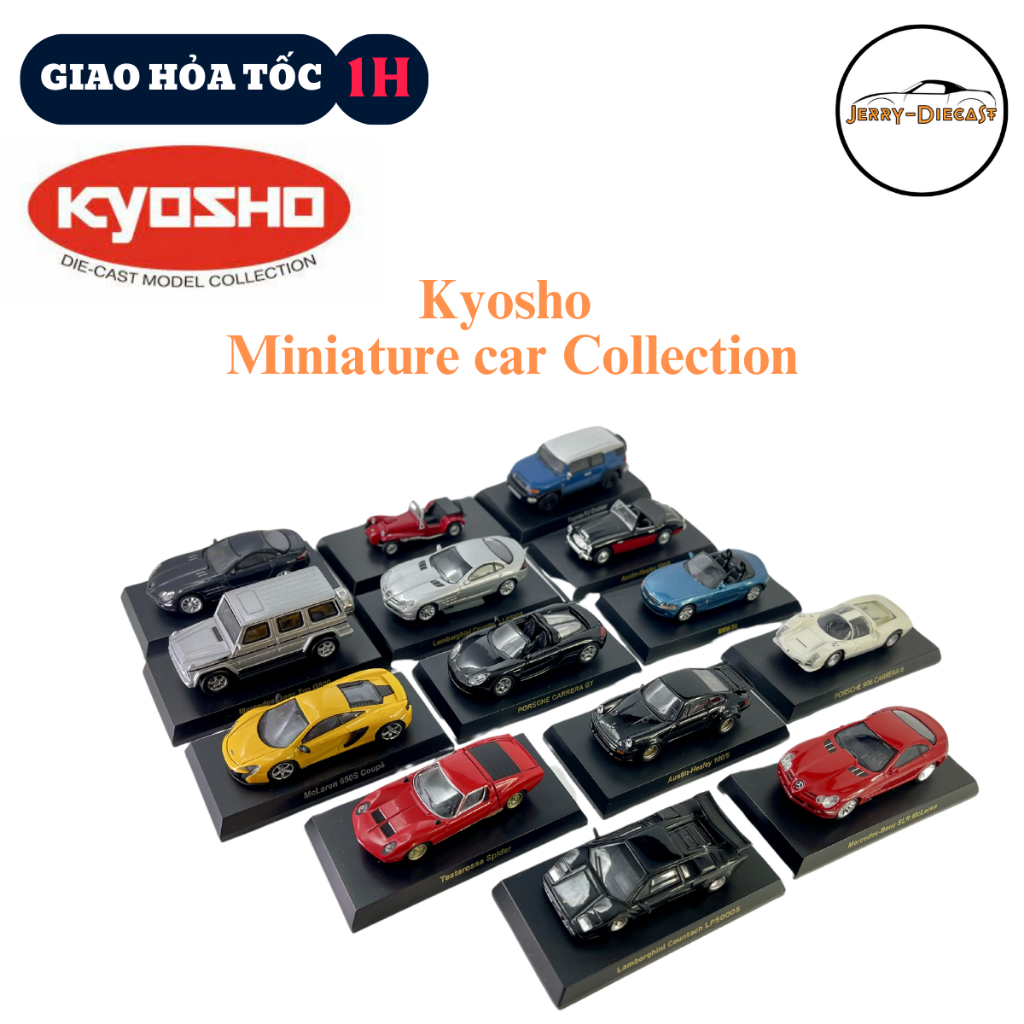 二手 Minicar Kyosho Collection Jerry 壓鑄模型車合成器 1 64 1 / 64 1:64