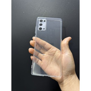 適用於三星 note 20 優質透明矽膠的 Gor 柔性外殼