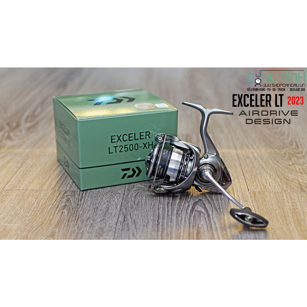 Daiwa Exceler LT 釣魚機 - 2023 - AIRDRIVE 設計