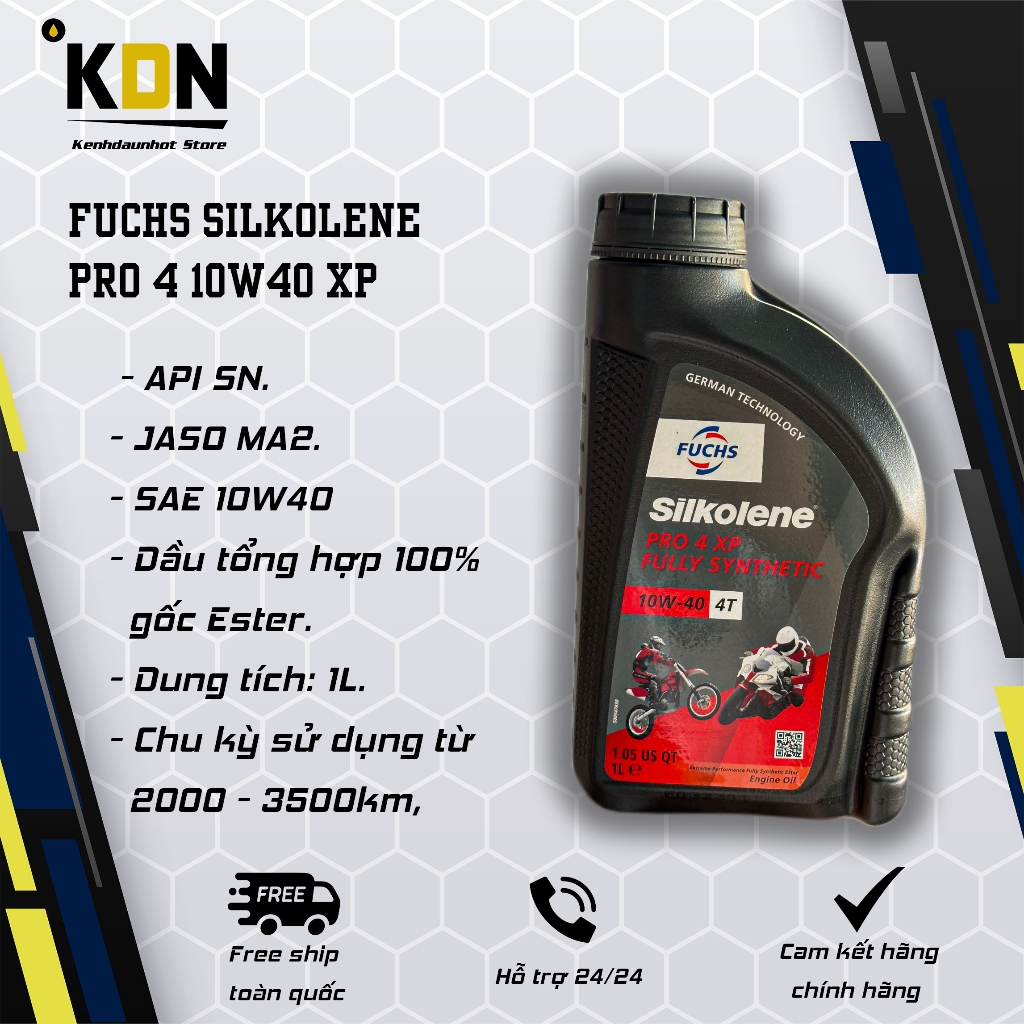 Fuchs Silkolene Pro 4 10W40 摩托車油