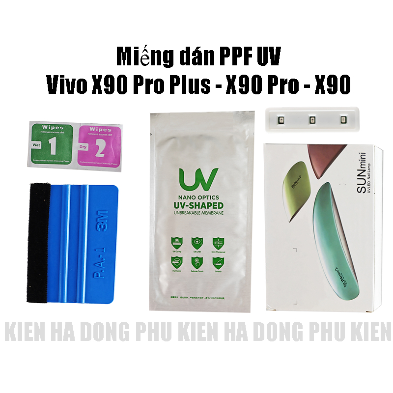 Ppf UV Vivo X90 Pro Plus、X90 Pro、X90 全面屏保護膜