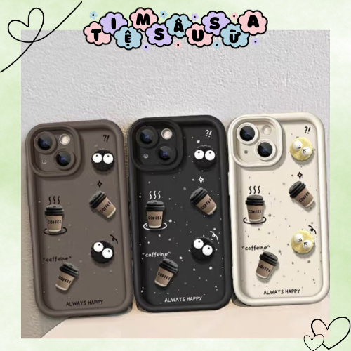Always Happy 壓花梯子軟 TPU 手機殼適用於小米、Vivo - TC007