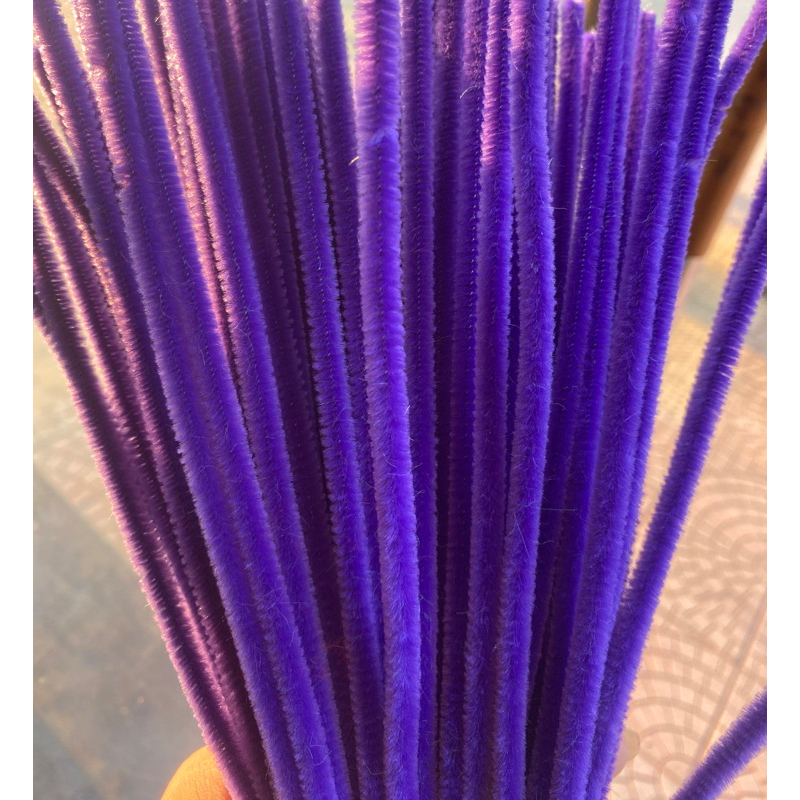 深紫色天鵝絨鋅型 1 (6-8mm) 超美厚皮草