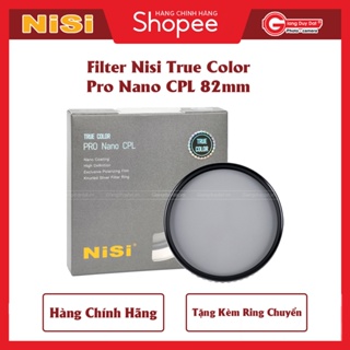 濾鏡 Nisi True Color Pro Nano CPL 濾鏡 82mm - 帶開關環的免費