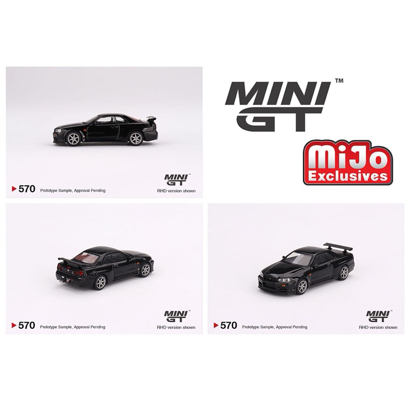 Mohinhxeps-1 /64-Mini GT 1:64 570 Nissan Skyline GT-R (R34)