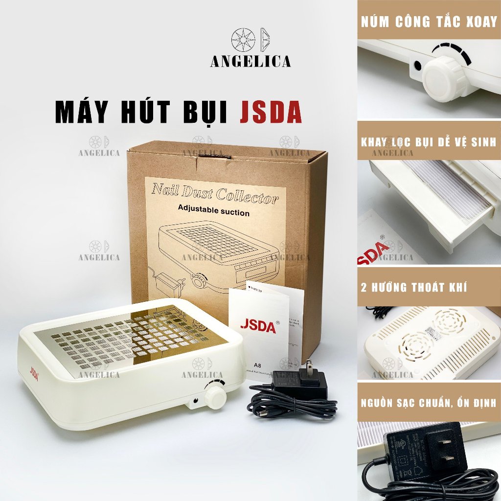 Jsda A8 超健康無噪音美甲吸塵器 lelica