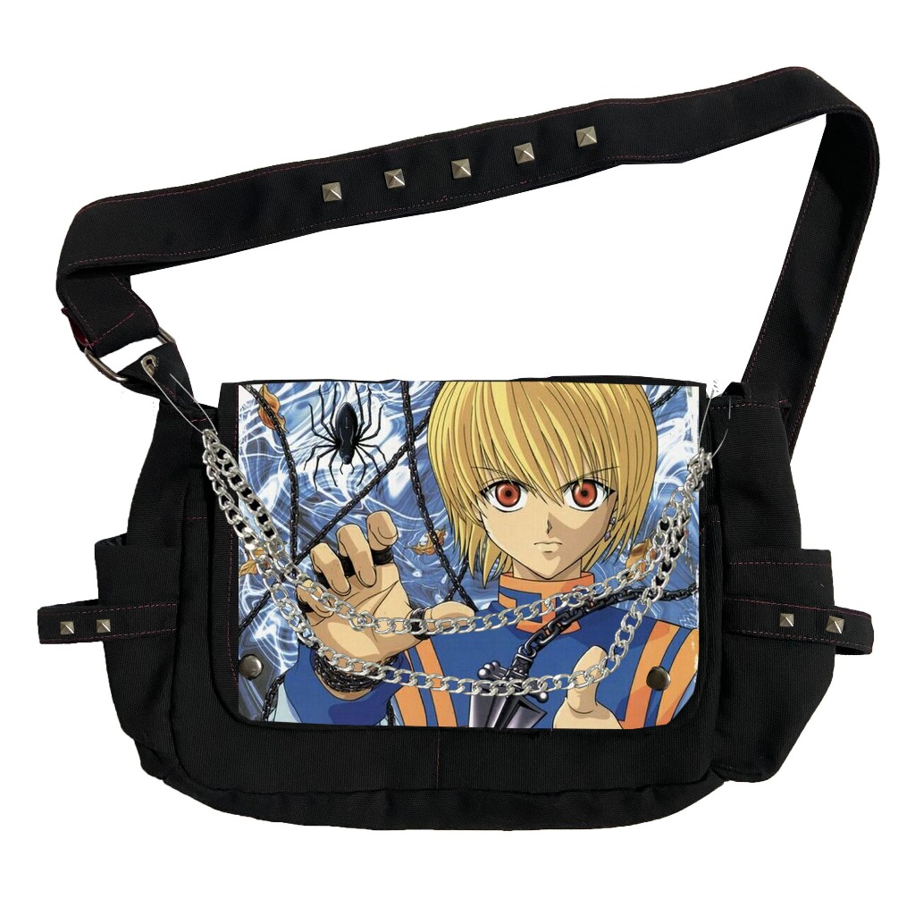 Kurapika Hunter x Hunter 漫畫圖案斜挎包