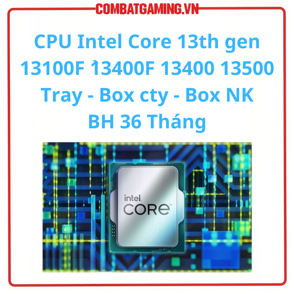 Cpu處理器英特爾酷睿i3 13100F i5 13400 i5 13400F i5 13500新托盤