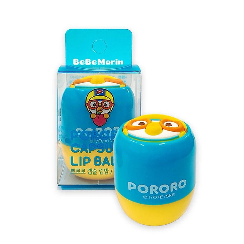 Pororo 膠囊潤唇膏兒童潤唇膏有效保濕安全適用於韓國嬰兒 5.8G