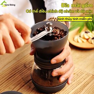 手持salay咖啡豆研磨機手動研磨機全麥研磨機手動咖啡豆研磨機