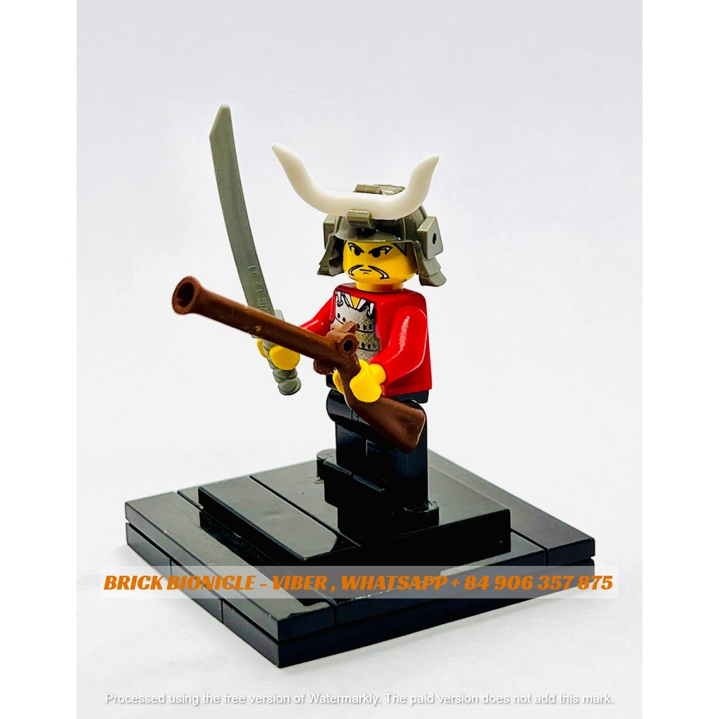 Lego MINIFIGURES - LEGO MINIFIGURES - 真正的 LEGO REAL 模型武士角色 -