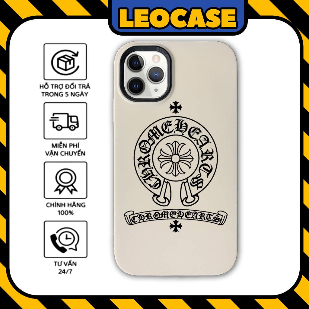Leocase Chrome Hearts 高級矽膠 iPhone 手機殼適用於 iPhone 15 / 14 /13