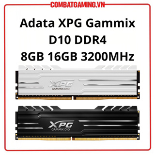電腦內存 Adata XPG Gammix D10 DDR4 8GB 16GB 3200Mhz 黑色白色正品