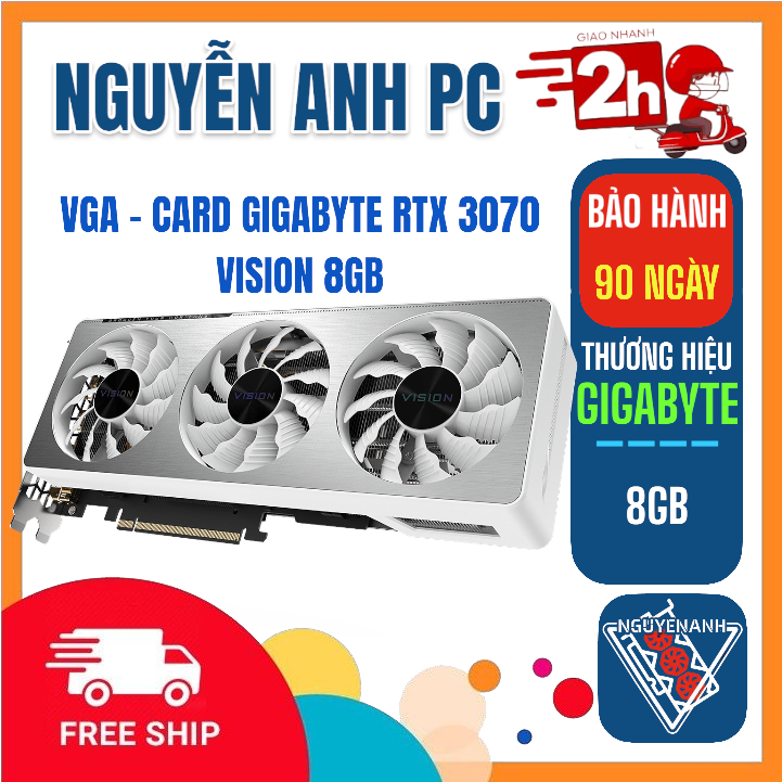 Vga 技嘉 RTX 3060ti,3070 VISION 8GB 二手 -