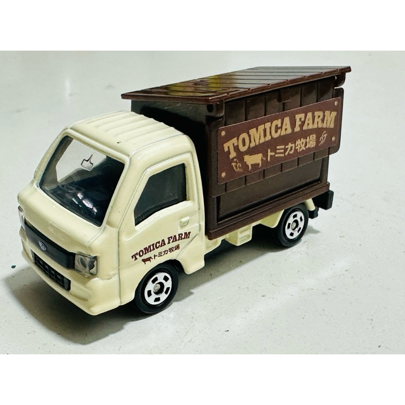 Hobby store Tomica Subaru Sambar 卡車模型車賣打擊樂面(無盒)